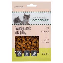 Companion Cat Crunchy Snack med fyllningsost 55g